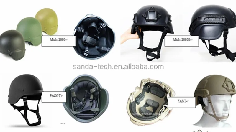 WS FZ Bulletproof helmet visor / Ballistic visor / Ballistic face shield