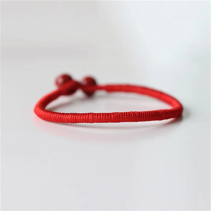 

New Arrival Ceramic Bead Red String Lucky Bracelets For Men Women Bangles Handmade Accessories Jewelry, Picture