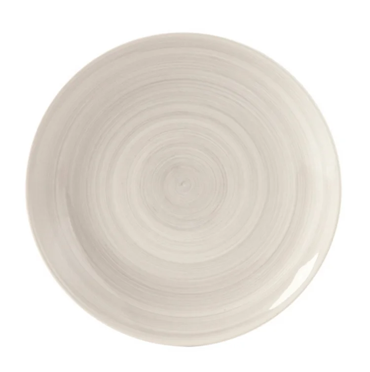 Personalized table food serving salad plate cheap  hotel porcelain dinner plates