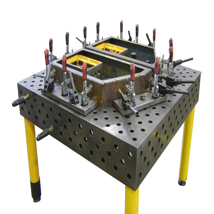 

China Excellent Jigs Fixture Cast Iron 3D Three Dimensional Flexible Welding Table Platform System