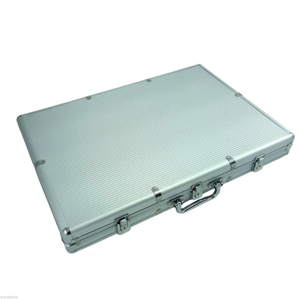 
Good Quality 1000 Chips Poker Set Capacity Aluminum Hard Case 