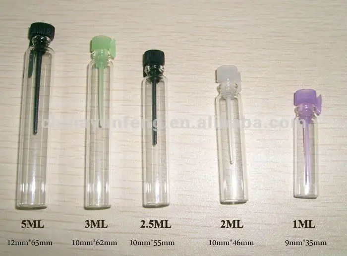 1ml,2ml,3ml,5ml Perfume Sampler Vials 