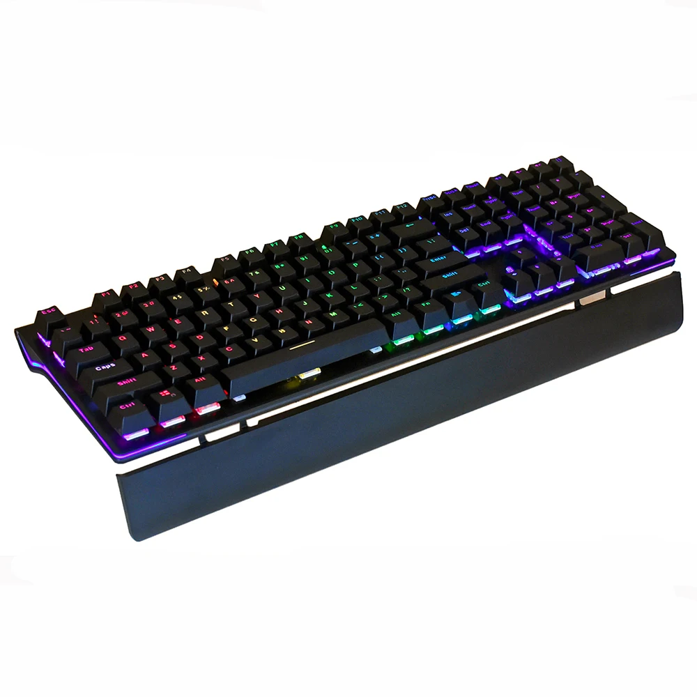 2019 New Wired Multimedia Gaming Style Led Mechanical Keyboard