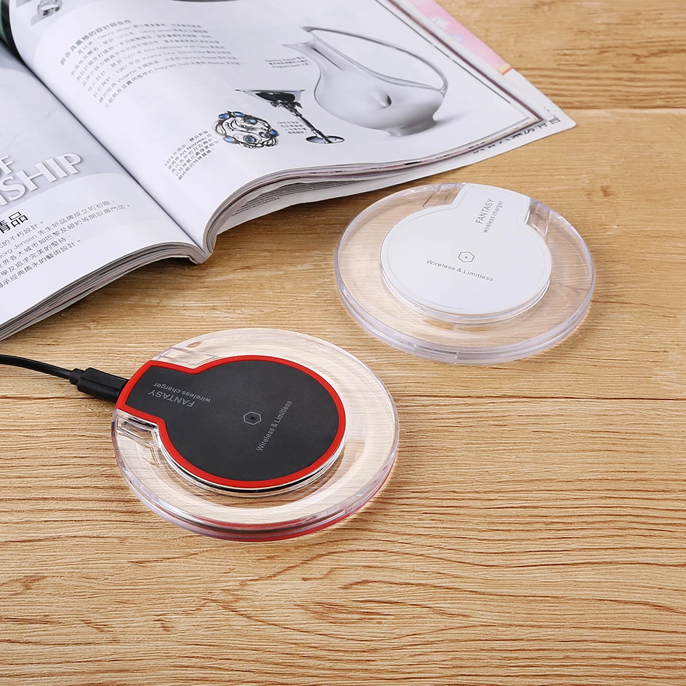 

WP020 QI standard wireless phone charger, Black;white