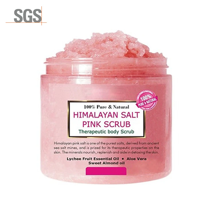 high quality body massage scrub dead skin removerh himalayan bath salt body scrub