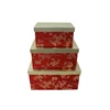 Rectangle handmade hamper storage box basket with lid wholesale