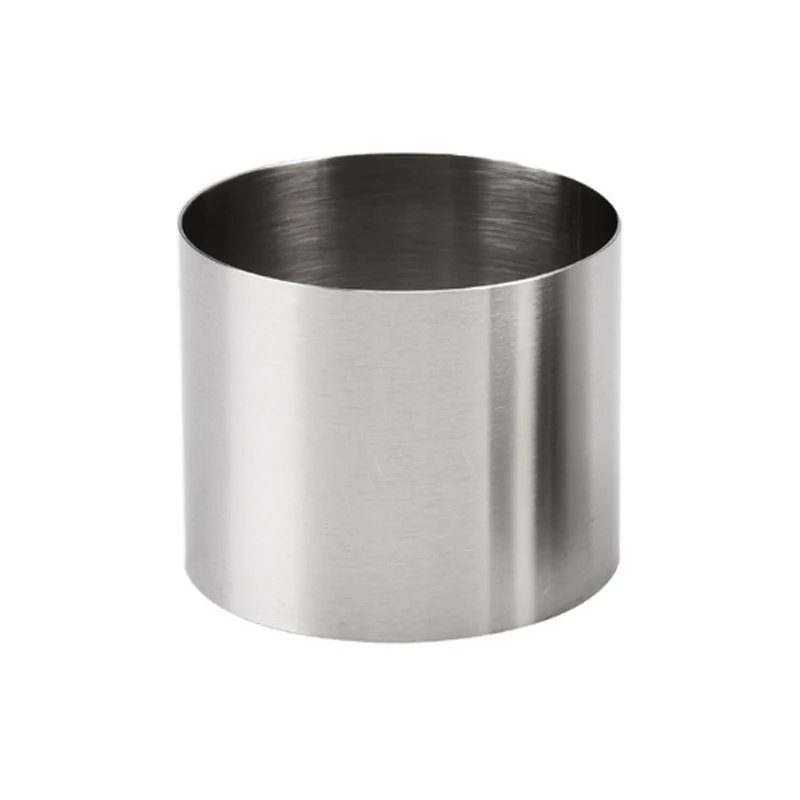 

Mini Round Food Pastry Ring ,Mousse Ring,Cake Mold, Silver