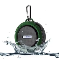 

Superior Quality C6 Super Bass attachable Water Proof Bluetooth Speaker With Aux