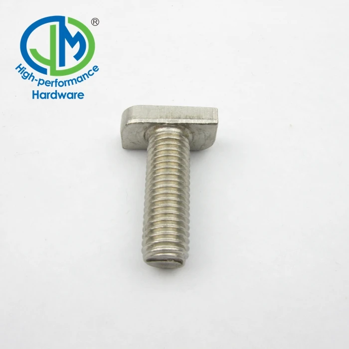 
big size stainless steel din 188 grade 4.8 8.8 m26 t bolt 