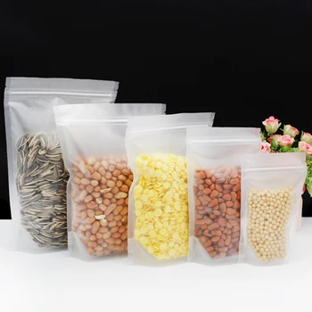 Snacks Food Grade Resealable Zipper Bags Spice Packaging Bag With ...