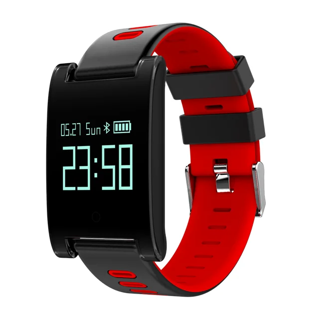 

2018 Heart Rate IP67 Sport Wrist Watch Blood Pressure Monitor DM68