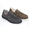 Wholesale custom design casual mens canvas loafers lofer shoes for men