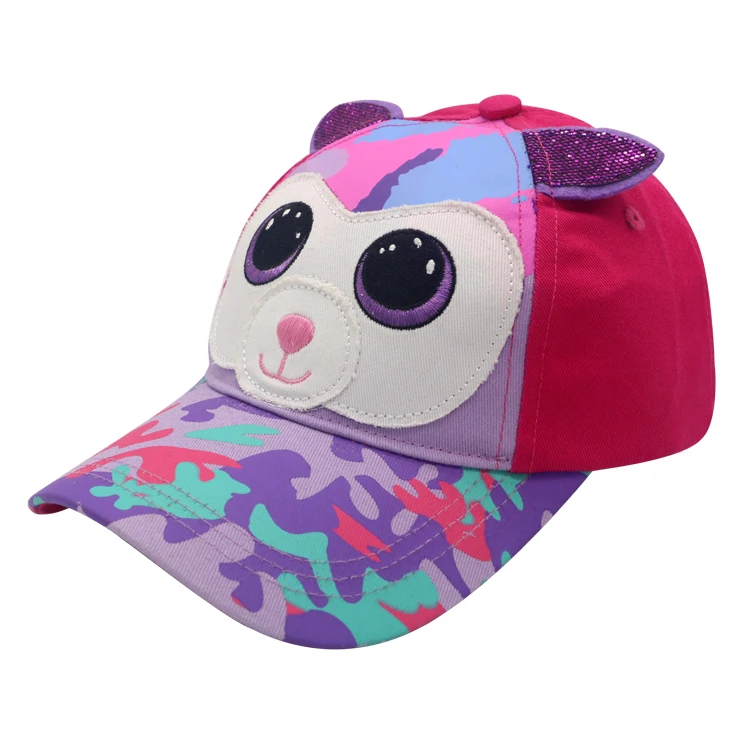 

Factory Custom Cotton Children Baseball Caps Kids Hat