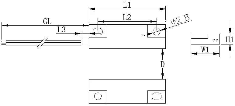 Magnetic Contact Proximity Switch 5cps-3210 - Buy Magnetic Contact