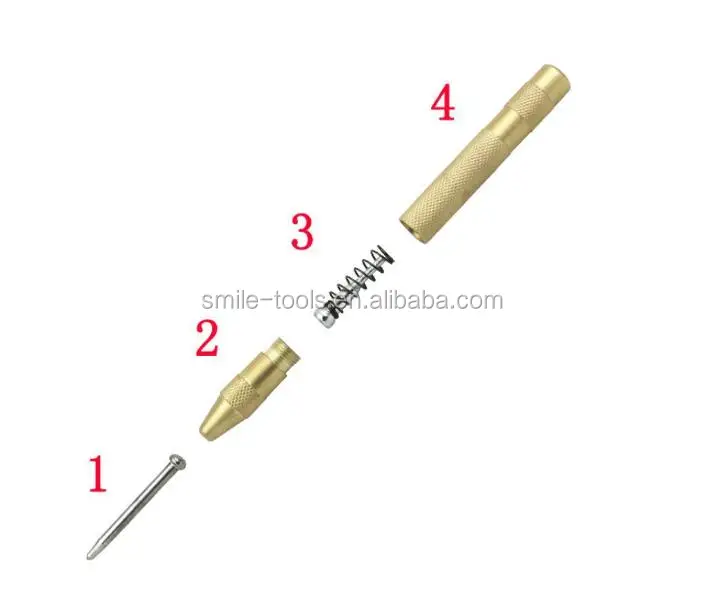 OTOTEC Automatic Center Hole Punch Marker Scriber Window Puncher Breaker Tool*Hardened Steel Point