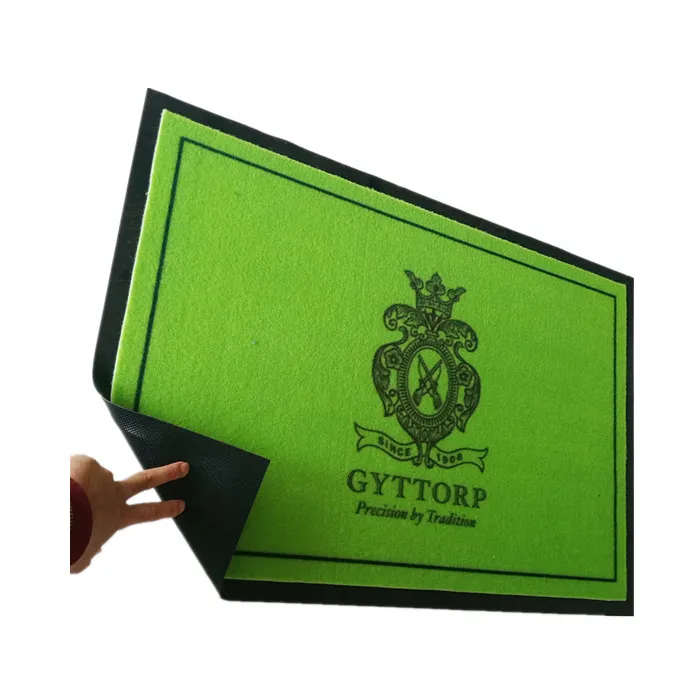 Tigerwings Welcome Custom Design Anti Slip Rubber Floor Mat for Sublimation