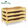 wholesale log environmental protection activity bed,four Kids daycare beds