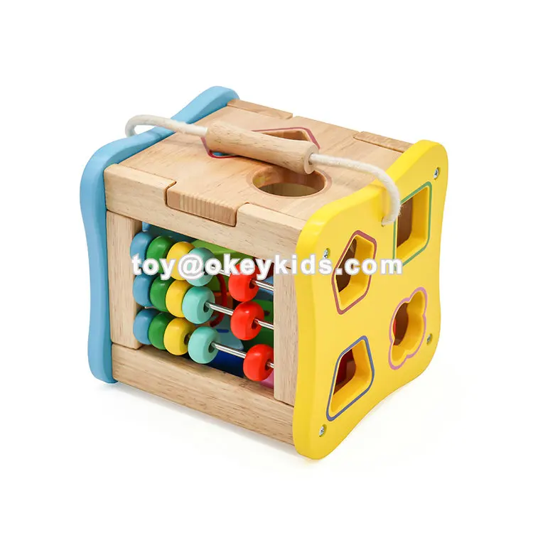 wooden activity box
