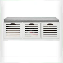 Promoción Madera Banco De Almacenamiento, Compras online de Madera