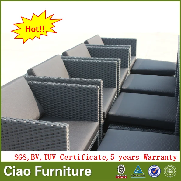 Home Garten 8 Sitzer Dining Möbel Cube Tisch Und Stuhl - Buy Essplatz