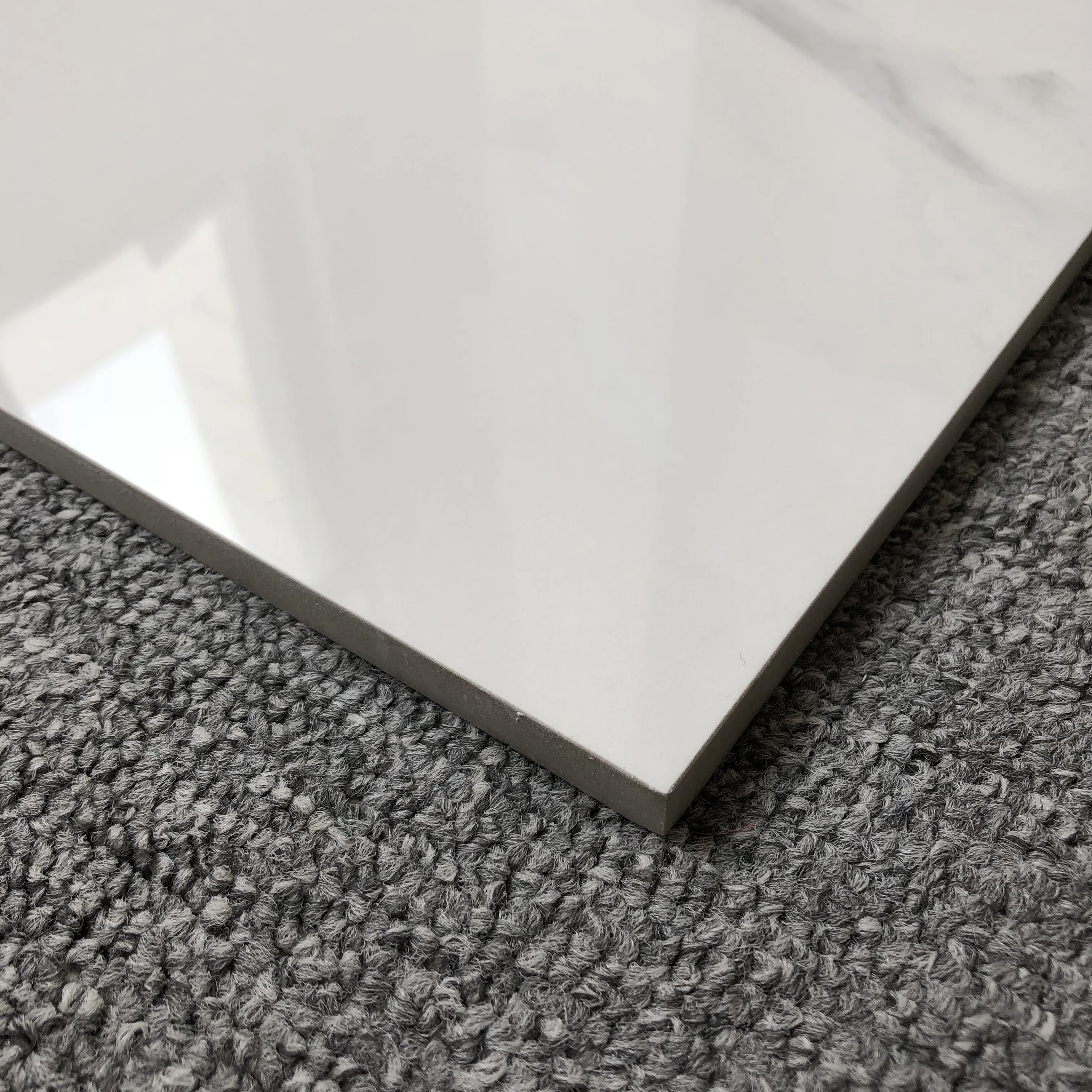 佛山陶瓷釉面抛光瓷 600x600 地砖进口商陶瓷微晶白色墙砖