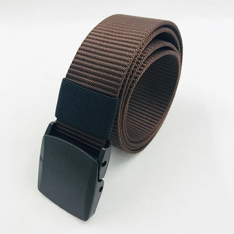 
Wholesale woman fashion Woven nylon belts jeans fabric webbing canvas belt 