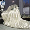 Queen size summer breathable 100% silk duvet for home