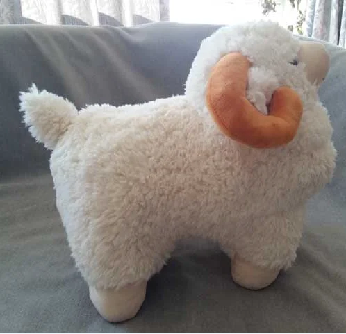 fat sheep stuffed animal