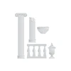 composite decking cheap wood composite fence pillars / outdoor decorative garden fence