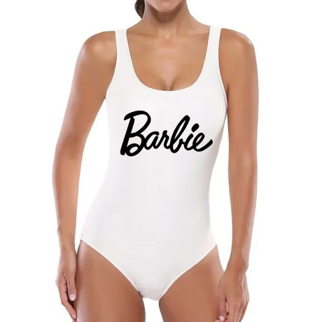 

High Quality One Pieces Swimsuit 2019 Custom Logo and Text Swimwear Women Bathing Suit Letter Print Beach Sexy Swimsuit