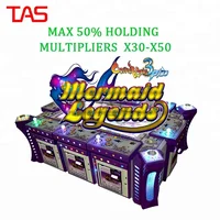 

8P Popular Fishing Mermaid Legend Shooting Hunter Gambling Machine Enhanced Version Wholesale Arcade Video Game Table Cabinet