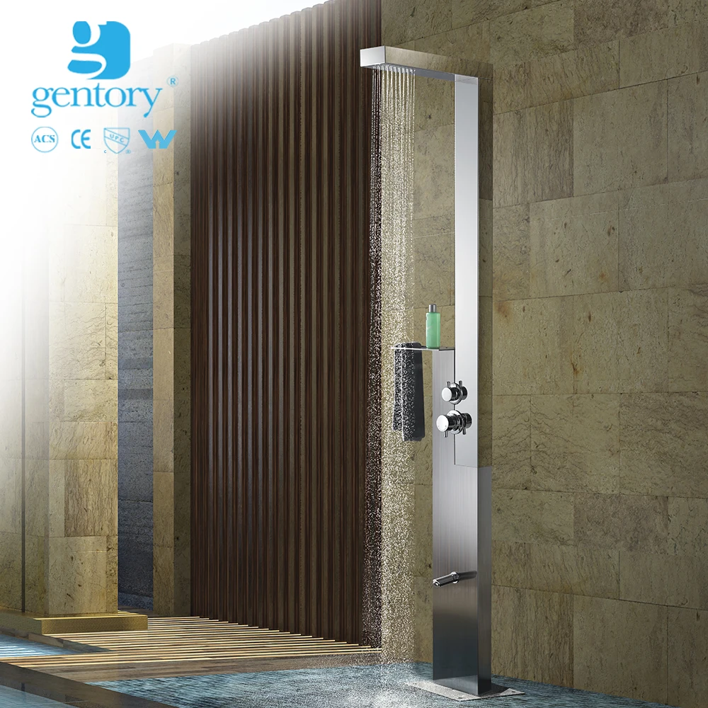 S308 Ready Made Bathroom Watermark Taps Stainless Steel Shower Head Set