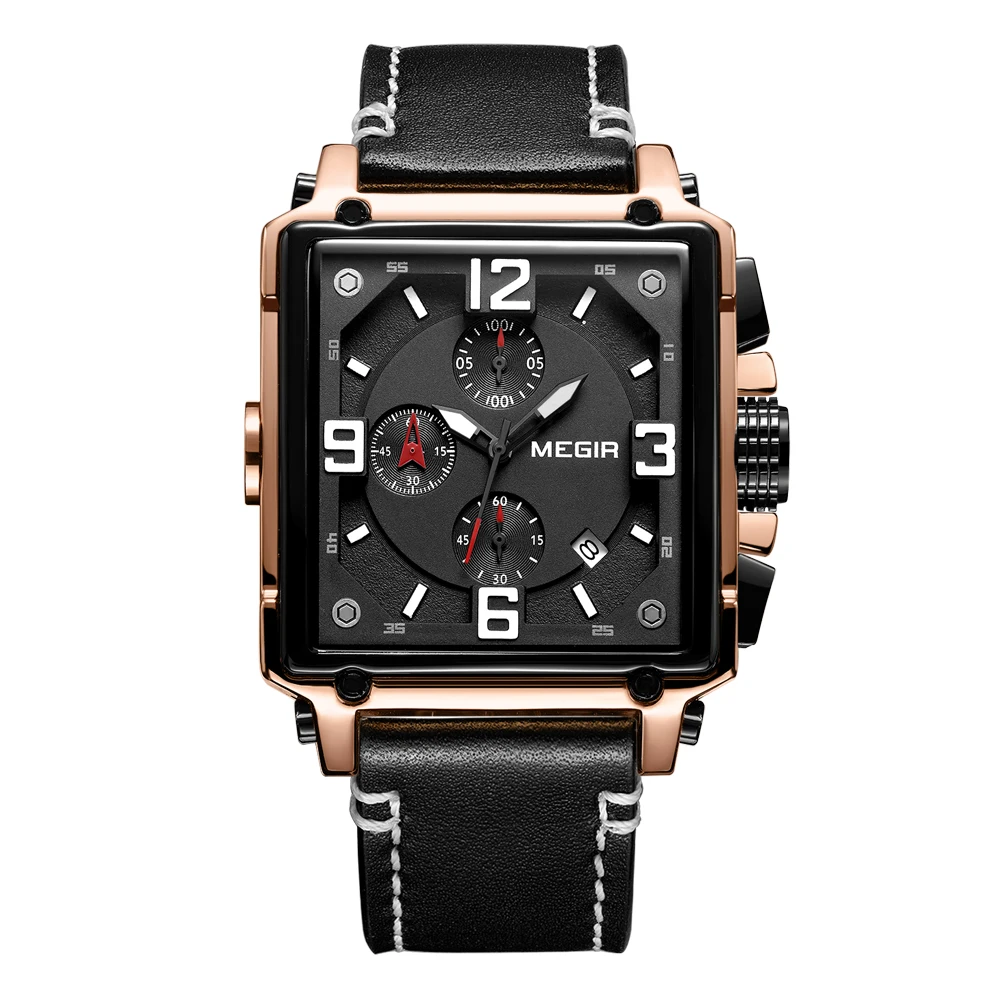 

Watches Men Original Brand Megir Luxury Wrist Watch Support Custom Logo