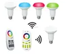 unique shape design wireless 9w led rgb flood light par30 e27 wifi bulb smart led flood full color rgb bulb