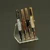 top grade luxury acrylic four pens/pencils display rack stand factory directly sale