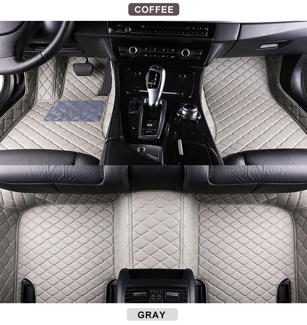 High Quality Universal Car Mat / Car Floor Mat,Easy Clean 5 Pcs Pvc Car