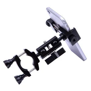 CNC Aluminium Alloy Bike Phone Holder Handlebars