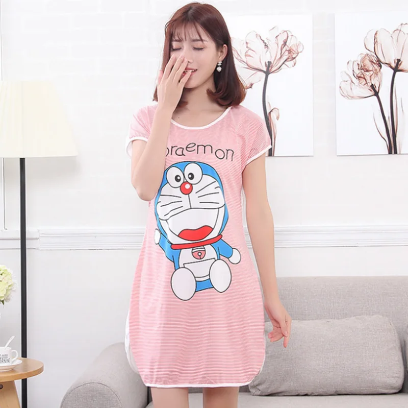 Women NIGHT DRESS Baju Tidur Wanita Baju Tidur Perempuan Pyjamas