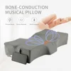 Medical Speakers Anti Snore Orthopedic 100% Pure Memory Foam Music Pillow Bone Conduction Musical Pillow