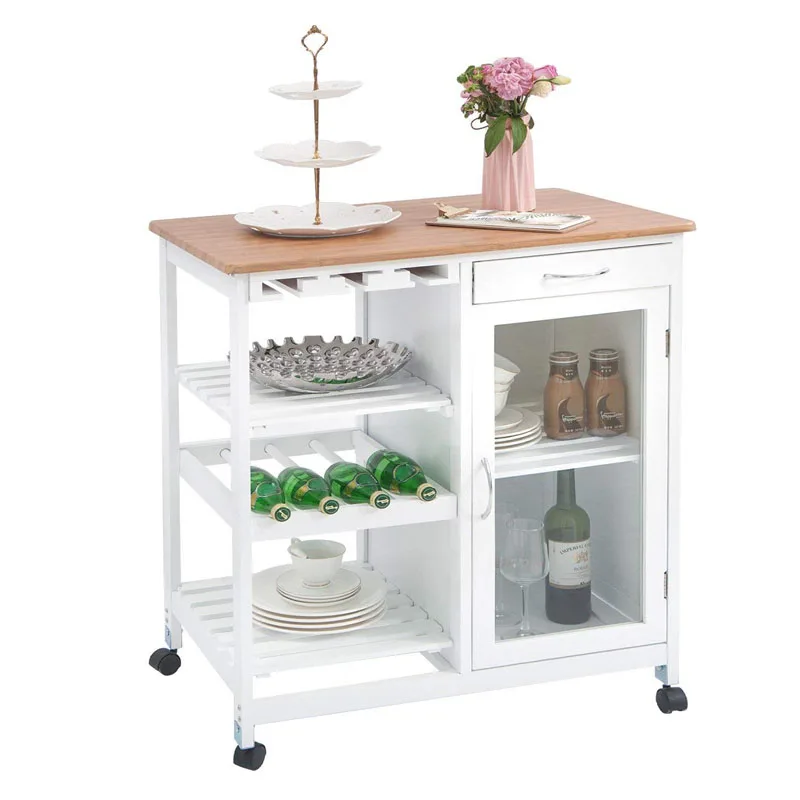 Kitchen Island Portable Storage Trolley Cart With Drawers Bamboo Kitchen Trolley Cabinet Buy Kitchen Trolley Cabinetkitchen Cartkitchen Island