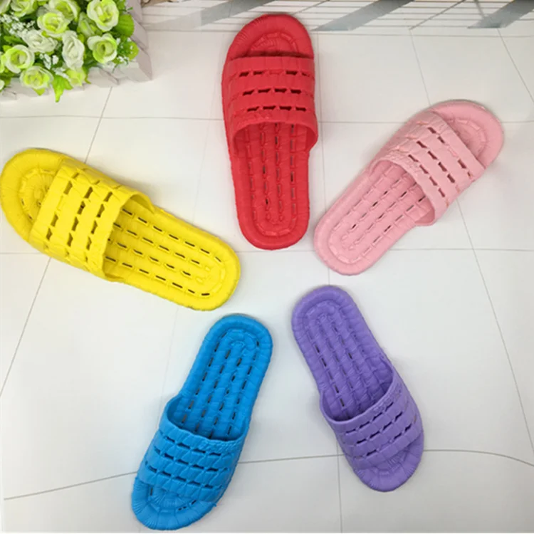 Wholesale Household Four Seasons Bathroom Slippers Men And Women Anti