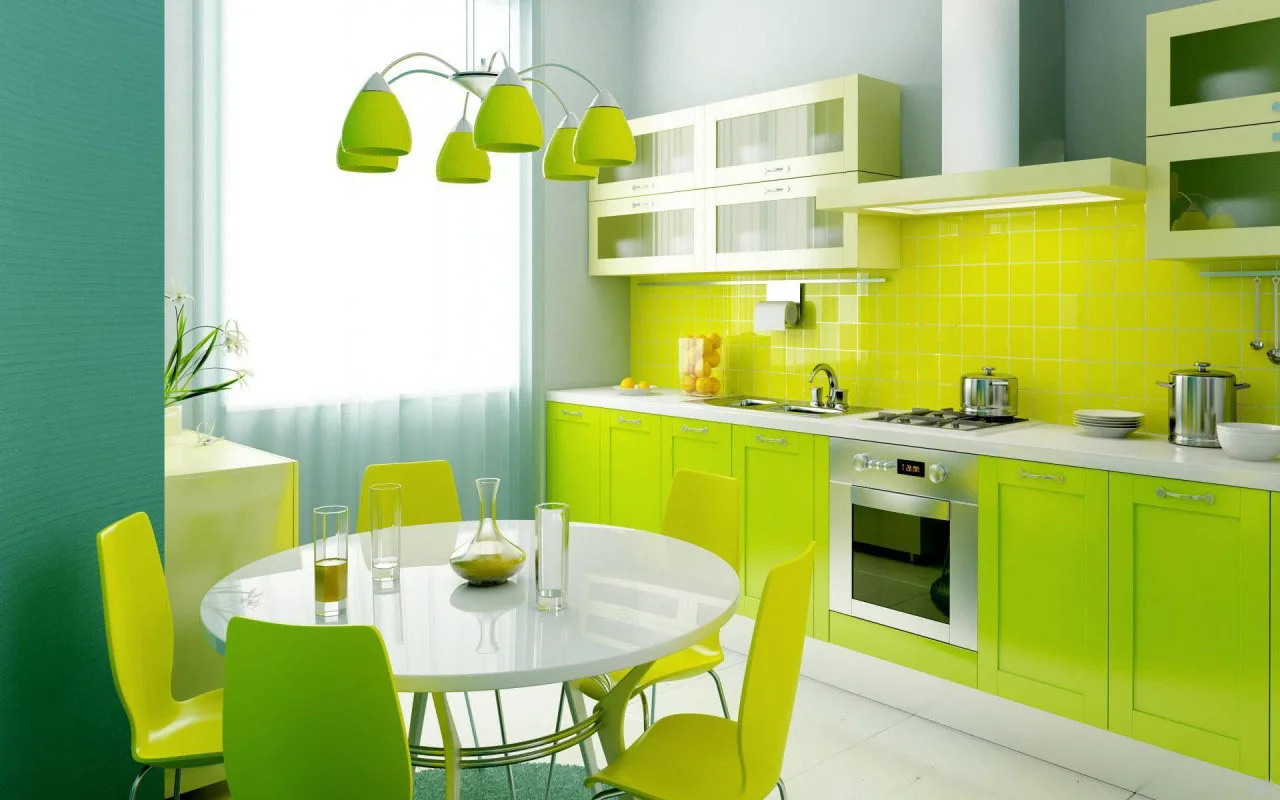 Citroen kleur van keuken kast plank voor europese stijl mdf hout ...