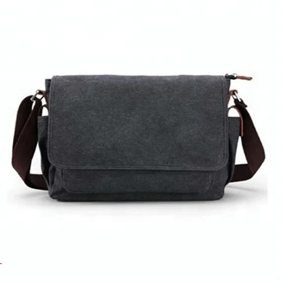 

man canvas shoulder bag
