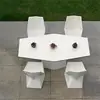 Hot sale cheap outdoor furniture fiberglass diamond chair table Vertex chair by Vondom