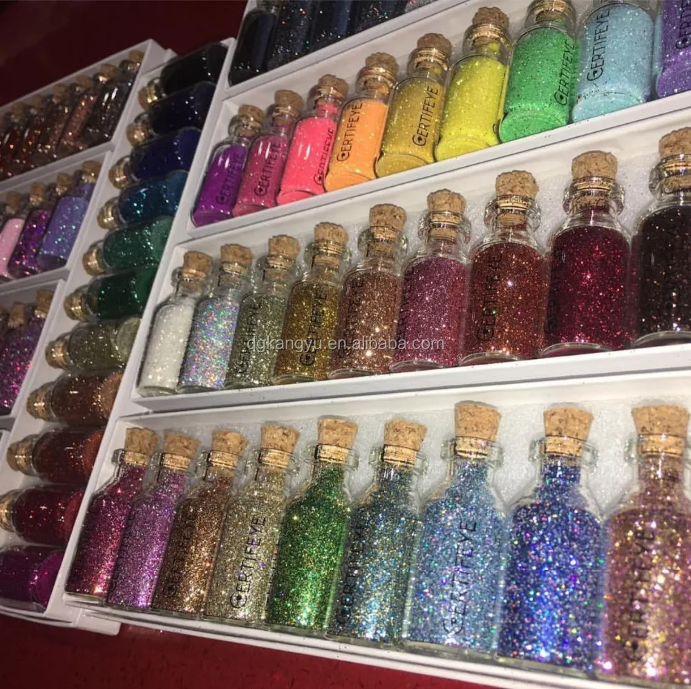 
2017 new product cosmetic grade eye shadow glitter 