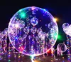18 and 20 inches bubble balloon helium Bobo balloons with LED light for wedding party decoration