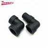 China Manufacturer PE 90 Degree Elbow Ruber Pipe Fittings for Water Supply