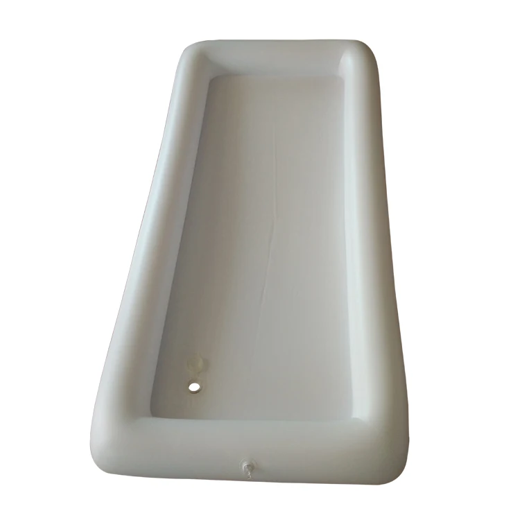 

Inflatable Pool Beach Floating Ice Cooler or Bucket for Water Party, White