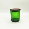Green candlesticks in 10 oz customized lid