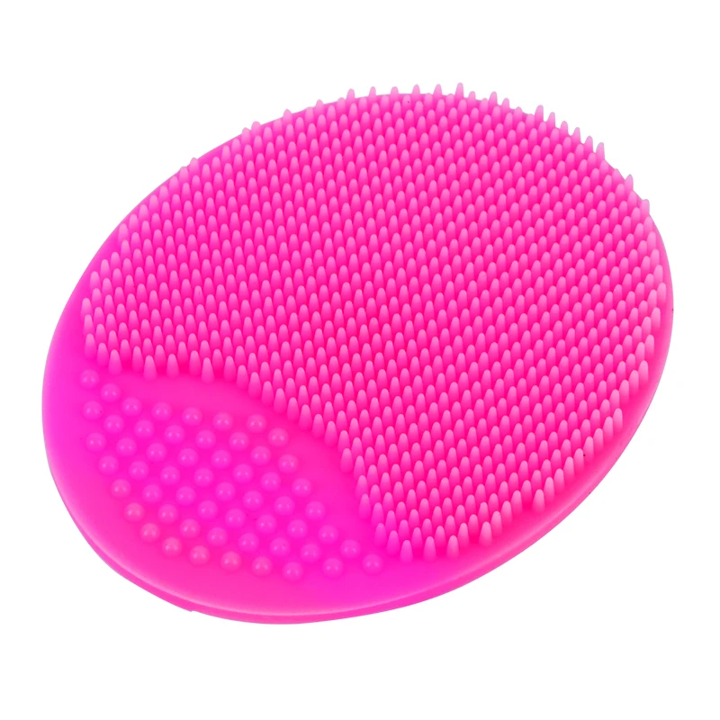 

BPA Free Silicone Oval Facial Cleaning Brush for Body and Face, Customized colors